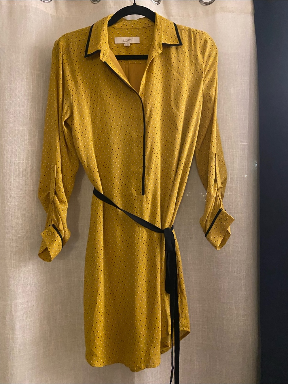 Mustard Loft Dress S